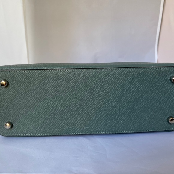 COACH MINI SIERRA SATCHEL IN LIGHT TEAL - Picture 9 of 15